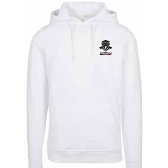 Sweat à Capuche Blanc